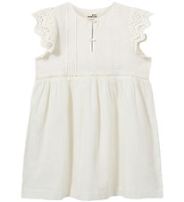 Sofie Schnoor Dress - Ivalask - Snow White w. Embroidery Anglais