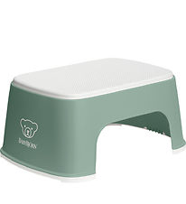 BabyBjorn Stool - Grey Greeen/White