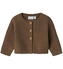 Name It Cardigan - Knitted - NbfHipsy - Walnut