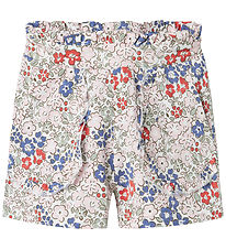 Name It Shorts - Modal - NmfHaile - Bright White w. Flowers