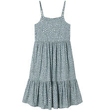Name It Kleid - NkfJilli - Aqua Grau/Leo