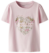 Name It T-Shirt - NmfHnanna - Ballerina m. Print