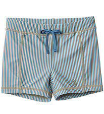 Wheat Badeshorts - Ulrik - UV40+ - Blue Schwimmen Stripe
