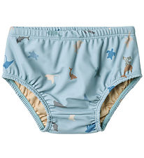 Wheat Schwimmwindel - Philip - UV40+ - Soft Blue Sea Life