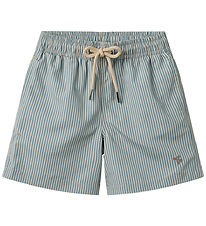 Wheat Badeshorts - Hansi - Blue Schwimmen Stripe
