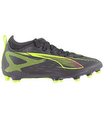 Puma Football Boots - Ultra 5 Match FG/AG Jr - Silver Yellow/Age