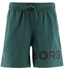 Björn Borg Badeshorts - Grün