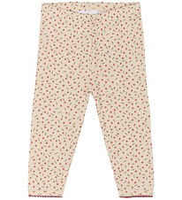 The New Pointelle Leggings - TnsbOdette - AOP - White Swan