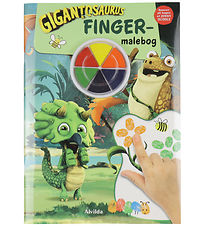 Alvilda Book - Finger Coloring Book w. Gigantosaurus - Danish