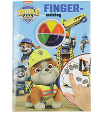 Alvida Book - Finger coloring book w. Rubble & Crew - Danish