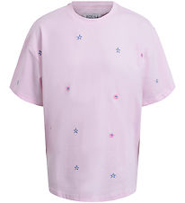 Hound T-shirt - Light Pink w. Flowers