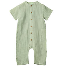 Wheat Summer Romper - Muslin - Alex - Soft Mint