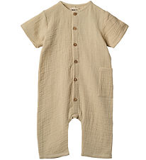 Wheat Summer Romper - Muslin - Alex - Soft Sand
