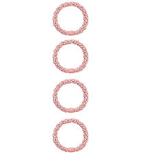 Name It Elastic Hair Bands - nkfAcc - 4-Pack - Cameo Pink w. Gli
