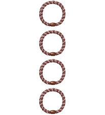 Name It Elastic Hair Bands - NkfAcc - 4-Pack - Purple Dove w. Gl
