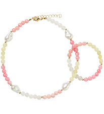 Name It Smyckesset - NkfSumia - Cameo Rosa