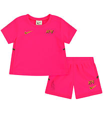 Nike Shorts Set - T-shirt/Shorts - Hyper Pink