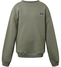 Hound Peysa - Crew Neck - Dusty Green
