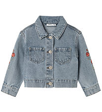 Name It Denim Jacket - NmfConny - Light Blue Denim/Rose