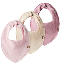 Name It Drool bib - NbfYvettehalley - Rib - 3-Pack - Sun Kiss/B