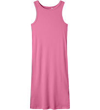 Name It Klänning - NkfHellemie - Rib - Aurora Rosa