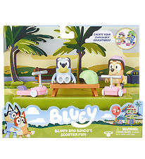 Bluey Play Set - Bluey and Bingos Scooter Fun