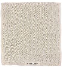 Moonboon Filt - Stickad - 100x80 cm - Nature
