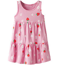 Name It Klänning - NmfVigga - Rosa Glasyr/Strawberry