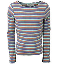 Hound Blouse - Stripe Top - Sky Blue