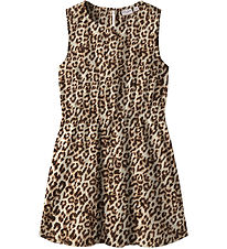 Name It Klänning - NkfVinaya - Svart/Leopard AOP