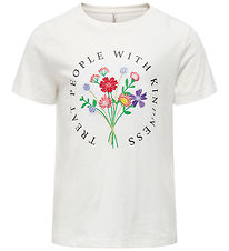 Kids Only T-Shirt - KogEmma - Cloud Tänzerin/Bouquet Kollektion