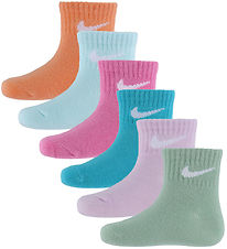 Nike Ankle Socks - 6-Pack - Steam