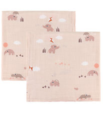 Done by Deer Muslin Cloth - 2-Pack - 65x65 cm - Playground - Pow