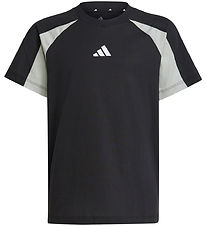 adidas Performance T-Shirt - J CB T - Schwarz
