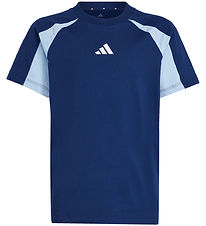 adidas Performance T-Shirt - J CB T - Blau
