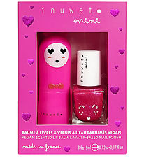 Inuwet Duo Box - Lip balm/Nail Polish - Fuchsia