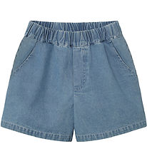 Flink Stuttbuxur - Don - Light Denim Blue