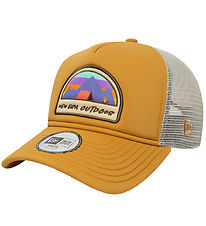 New Era Cap - Patch Trucker - With Beige