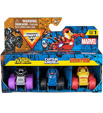 Monster Jam - Mini - Marvel - 3 Pakki
