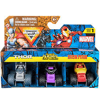 Monster Jam - Mini - Marvel - 3 Pakki