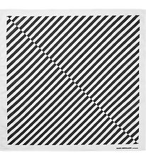 Écharpe Mads Nørgaard - 55x55 cm - Noir/Blanc Rayures
