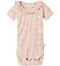 Lil' Atelier Samfella c/o - Rib - NbfHulla - Peach Blush M. Hjör
