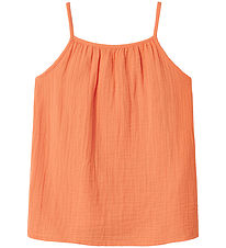 Name It Top - Musselin - Strap - NkfHisa - Frisch Salmon