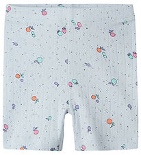 Shorts de Vélo Name It - NmfHamanda - Xénon Blue av. Pointelle