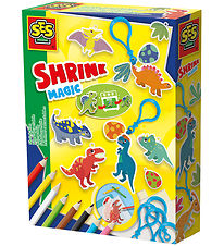 SES Creative Shrink wrap - Dinosaur Key rings