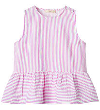 Fliink Top - Ciao - Cloud Dancer/Pink Stripe