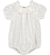 MarMar Summer Romper - Rosetta - Gentle White