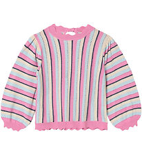 Flink Blússa - Prjónað - Bowie Stripe - Sandskel Multi