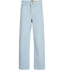 Jack & Jones Gallabuxur - Pokótt - JJIAlex - Blátt Gallaefni