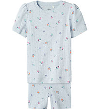 Name It Shorts Set - NmfHamanda - Bicycle Shorts/T-shirt - Xenon